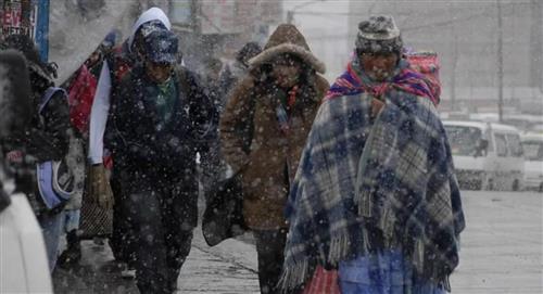 Otro frente frío ingresa al país, afecta a las zonas del sur y el oriente de Bolivia