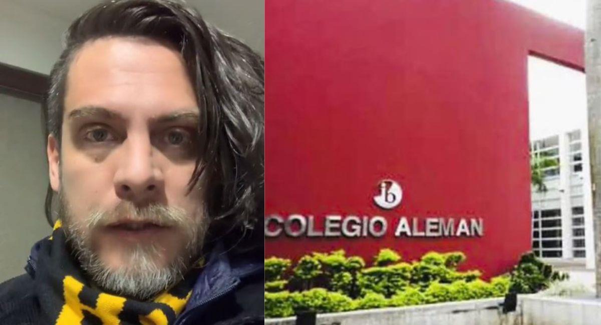 Alejandro Delius, se ha pronunciado a través de sus redes sociales en relación al caso Colegio Alemán. Foto: Facebook