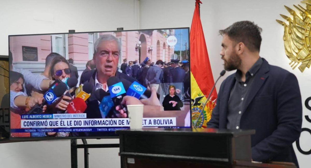 Autoridades de Uruguay sugieren que aún se encuentra en Bolivia. 
. Foto: ABI
