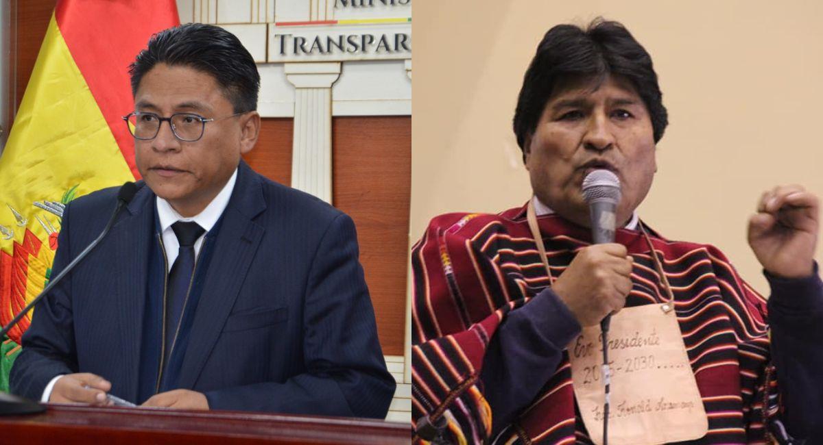 Lima aseguró que no tolerará las graves insinuaciones que hace Evo Morales. Foto: Facebook