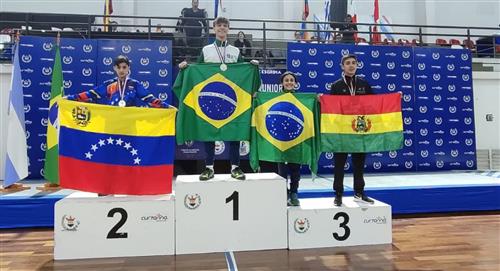 Tres medallas suma Bolivia en el Sudamericano de Esgrima 