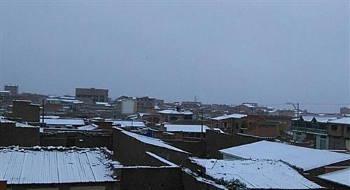 El Senamhi anunció posibles nevadas en el altiplano de Bolivia 