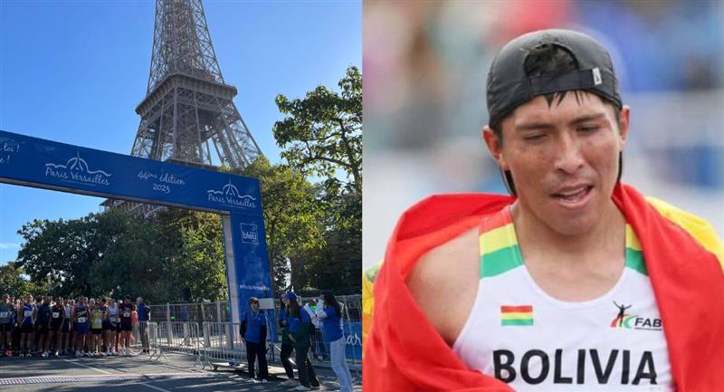 Otro Podio para Bolivia: Héctor Garibay quedó segundo en París
