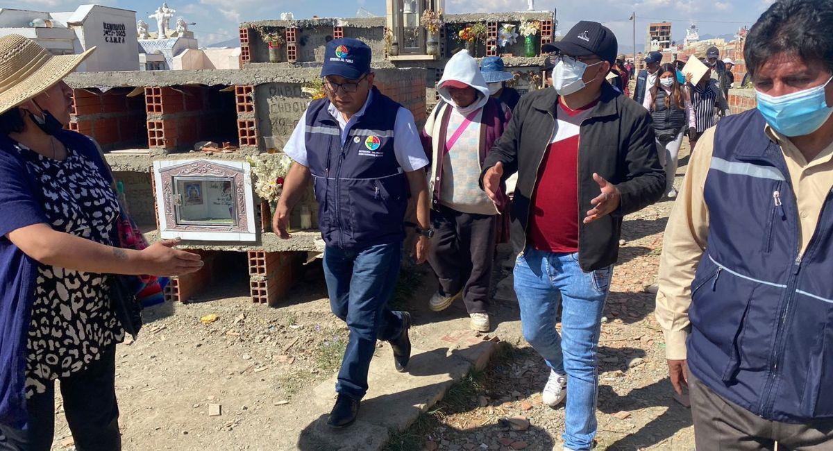 La Defensoría del Pueblo exigió a la alcaldía de El Alto respuestas inmediatas y soluciones. Foto: ABI