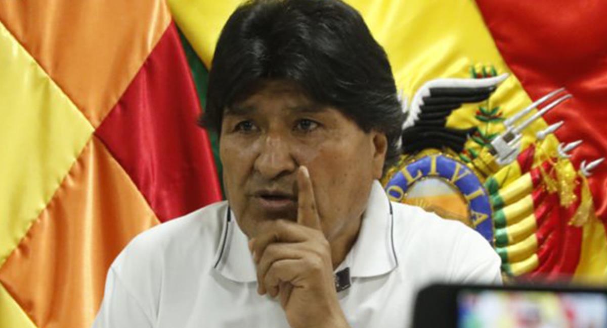 Evo Morales tildó de traidor al dirigente ejecutivo de la COB tras asegurar que no irá a Lauca Ñ. Foto: Twitter Captura @RedUnoTv