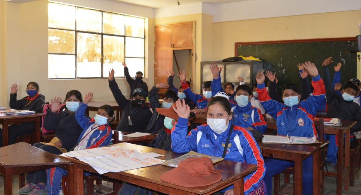 Cabe señalar que luego del 8 de diciembre se efectuará el cierre de la administración escolar. Foto: Ministerio de Educación