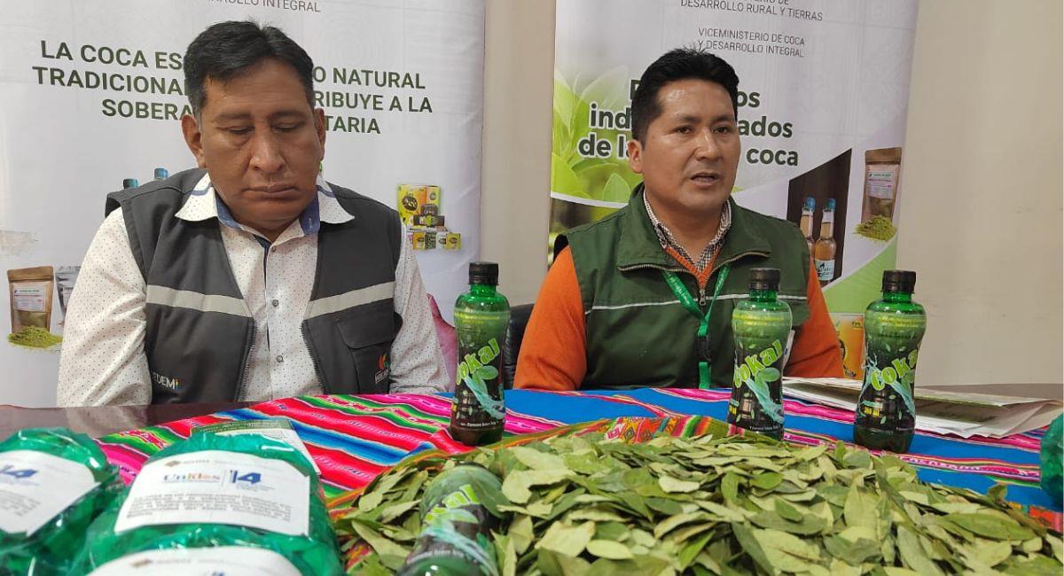 La construcción de la planta de industrialización de coca tiene una inversión de más de 62 millones de bolivianos. Foto: Facebook Viceministerio de Coca