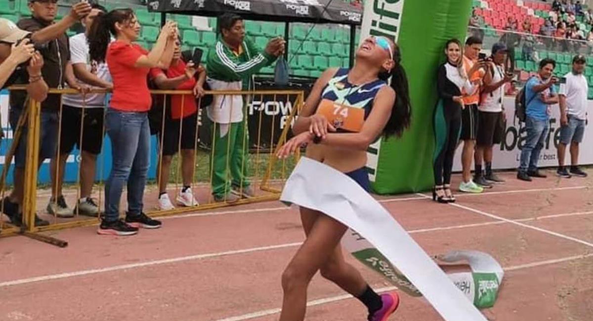 La atleta desmitió haber recibido apoyo por parte de la FAB y se despechó contra las pocas gestiones. Foto: Facebook Jhoselyn Camargo Aliaga