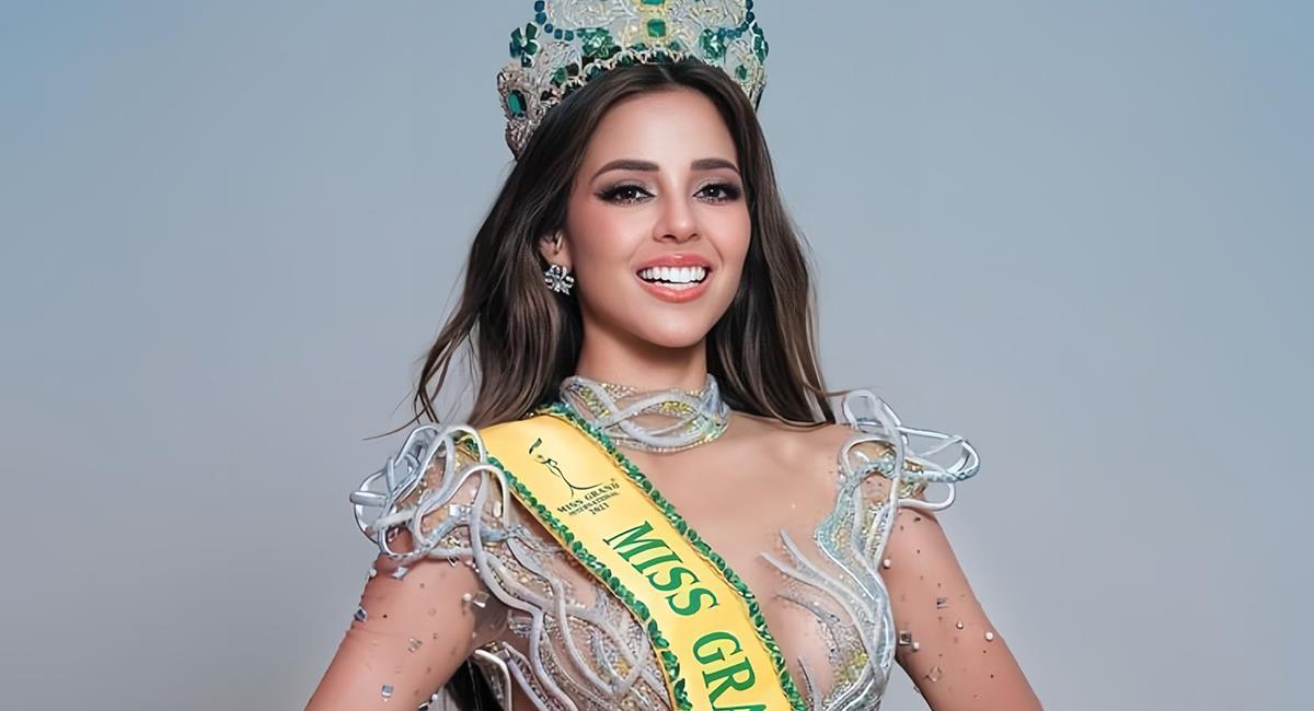La Miss Perú se convirtió en la Miss Grand International 2023 tras vencer a Myanmar y Colombia. Foto: Twitter Captura @MissGrandInter