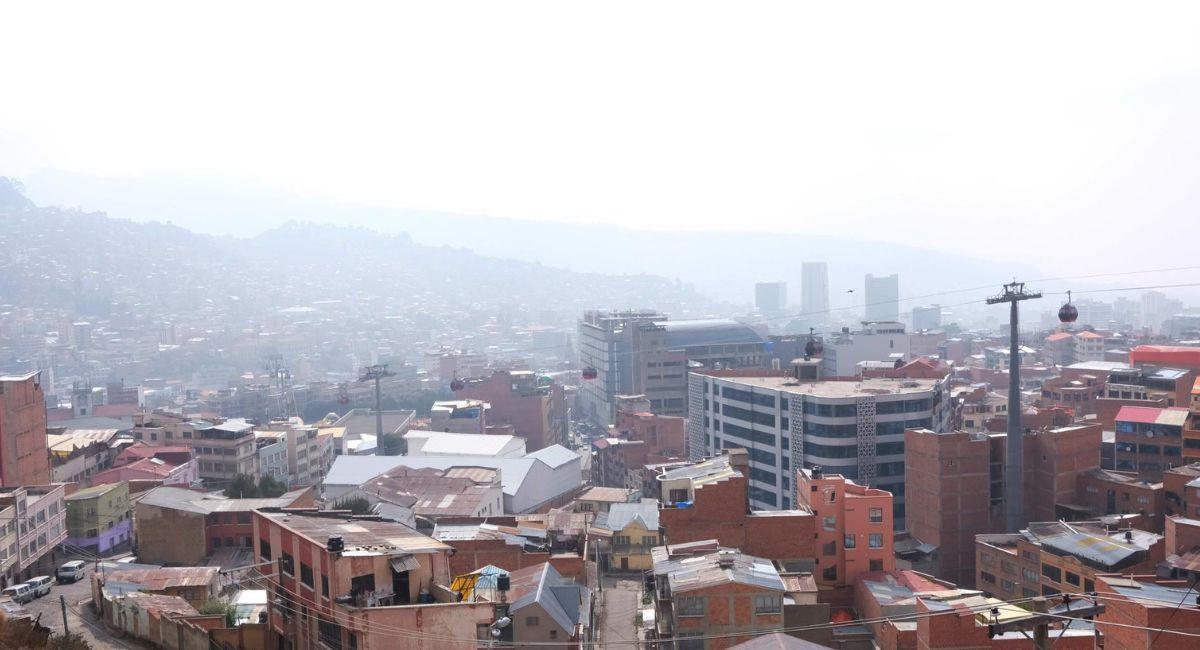 La afectación en la calidad del aire se ha registrado principalmente en La Paz y en la ciudad de Santa Cruz. Foto: EFE