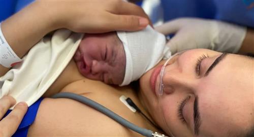 Nació el bebé de Luis Fernando Camacho y Fátima Jordán 