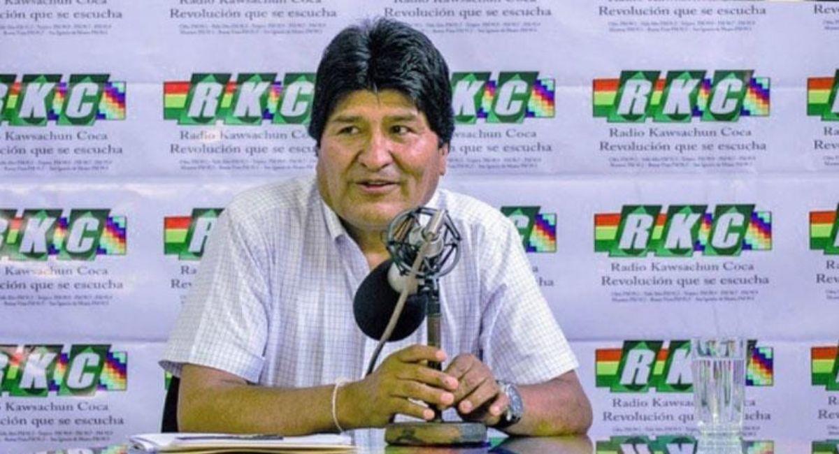 Morales había asegurado que “los jueces que se niegan a procesar a la golpista Jeanine Añez y sus cómplices. Foto: Facebook Evo Morales