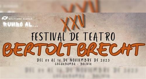 25 años del Festival de Teatro Bertolt Brecht: Conozca las presentaciones de este año