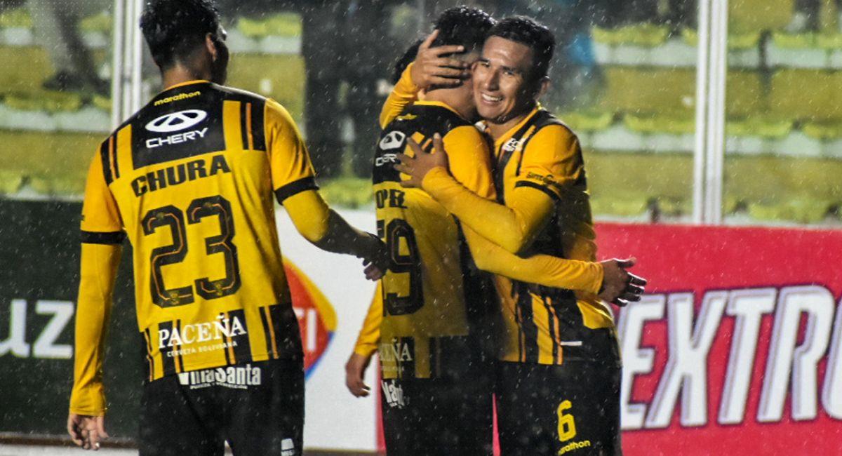 El Tigre goleó a Gran Mamoré e hizo respetar su cancha en la ciudad de La Paz. Foto: Facebook The Strongest
