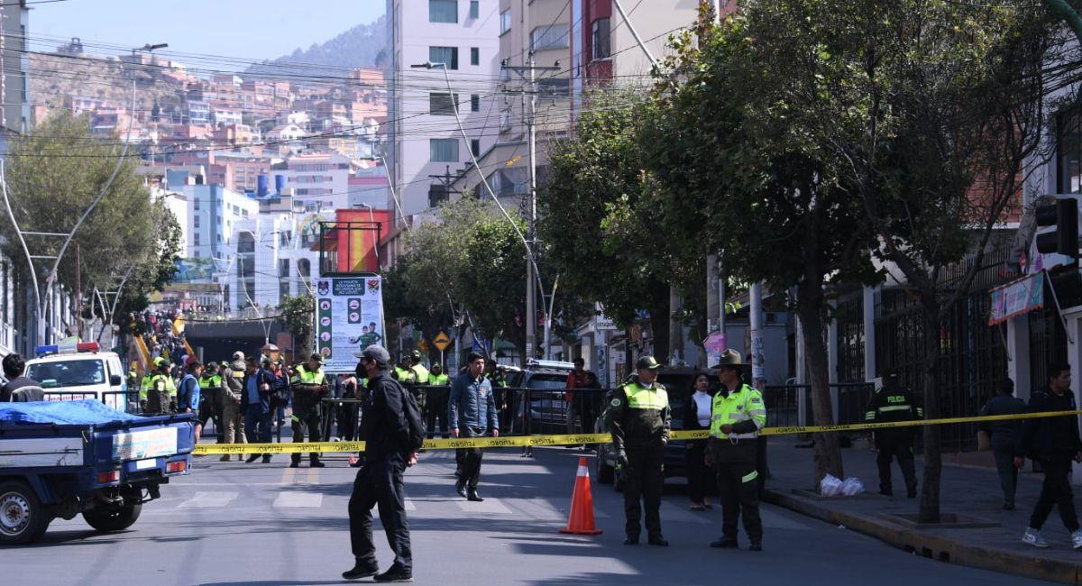 Según detalló el jefe policial, los policías se desplegarán en diferentes puntos de La Paz. Foto: ABI