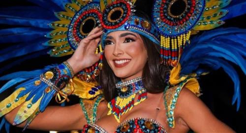Miss Bolivia brilló en su gala con traje típico 
