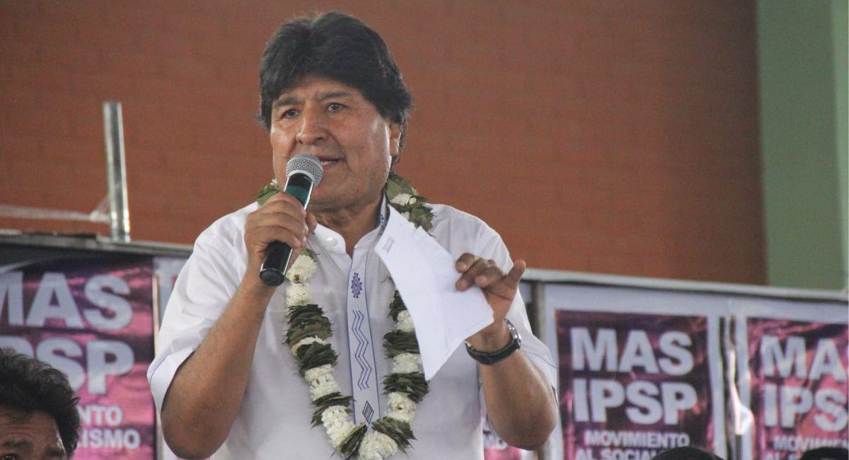 Según indicó Evo Morales, se respeta la decisión democrática de los argentinos, que eligieron a Javier Milei. Foto: Facebook Evo Morales Ayma