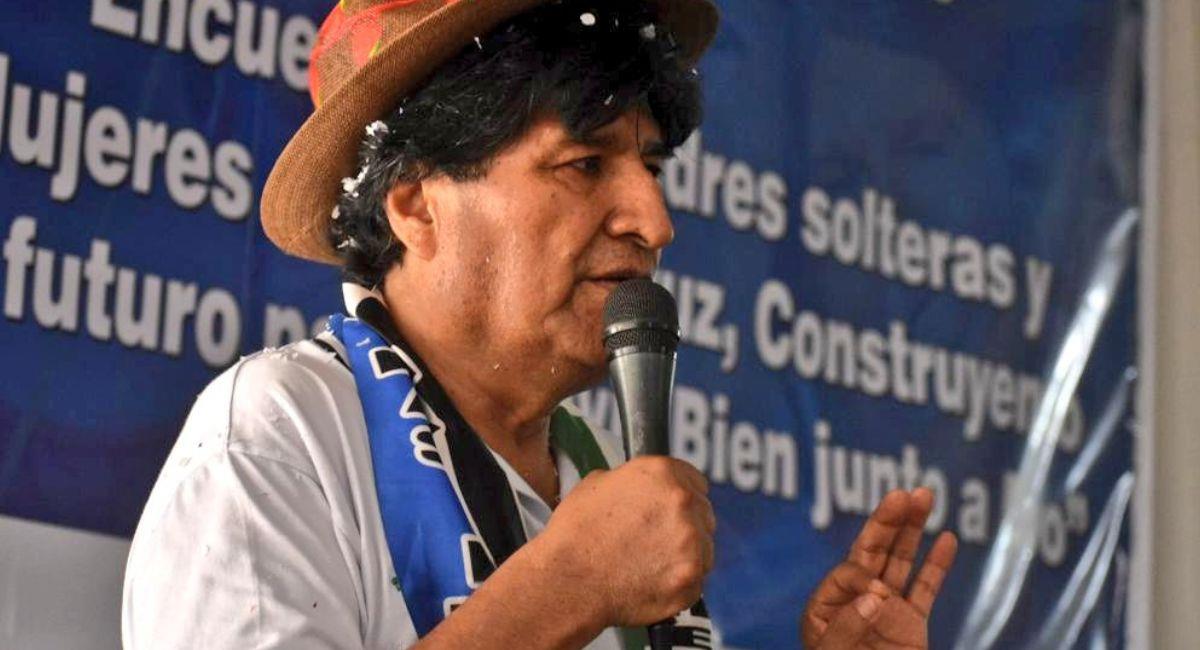 La demanda que impuso el expresidente Evo Morales contra Marcelo Arce fue rechazada. Foto: Twitter @evoespueblo