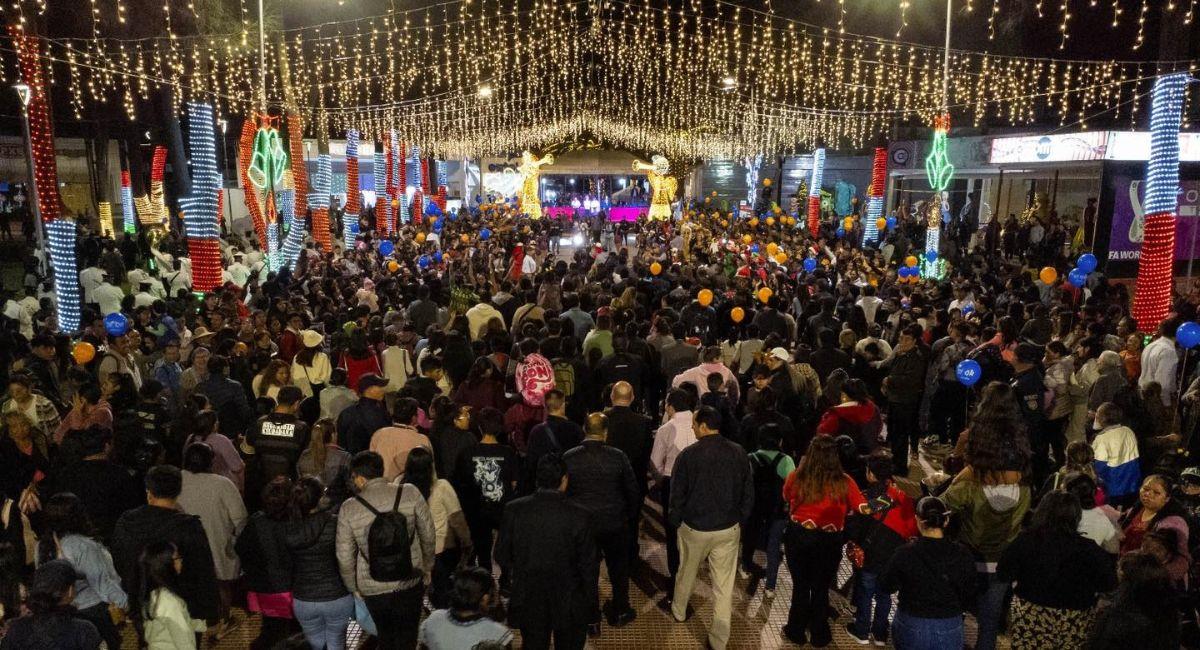 La Feria Navideña de Cochabamba apunta a ser la mejor versión realizada hasta el momento. Foto: Facebook GAMC
