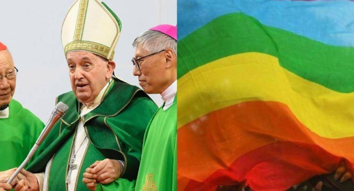 El Vaticano generó controversia este lunes, al anunciar las bendiciones para parejas del mismo género. Foto: Twitter @AlertaMundoNews
