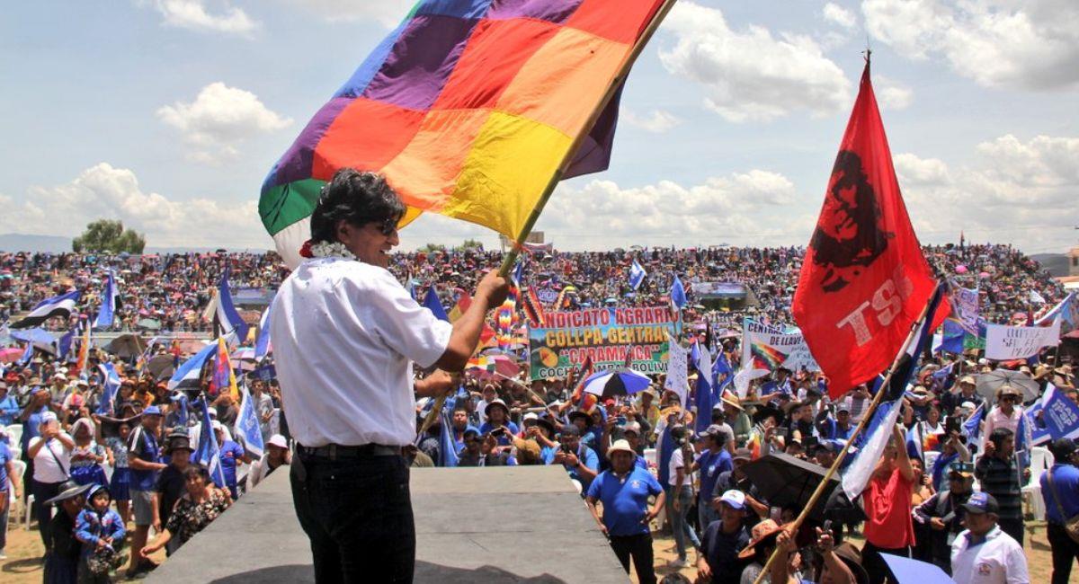 El ministro de Justicia advirtió que Evo Morales no puede ser candidato en el 2025 según el TCP. Foto: Twitter @evoespueblo
