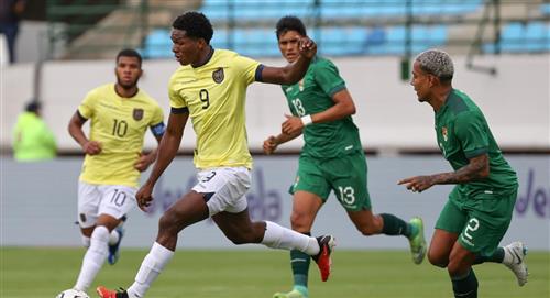 Bolivia cae ante Ecuador en el Preolímpico Sub-23