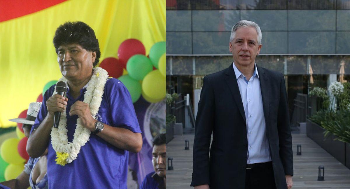 Álvaro García Linera y Evo Morales fueron citados por el Tribunal de Sentencia Cuarto de La Paz. Foto: Facebook