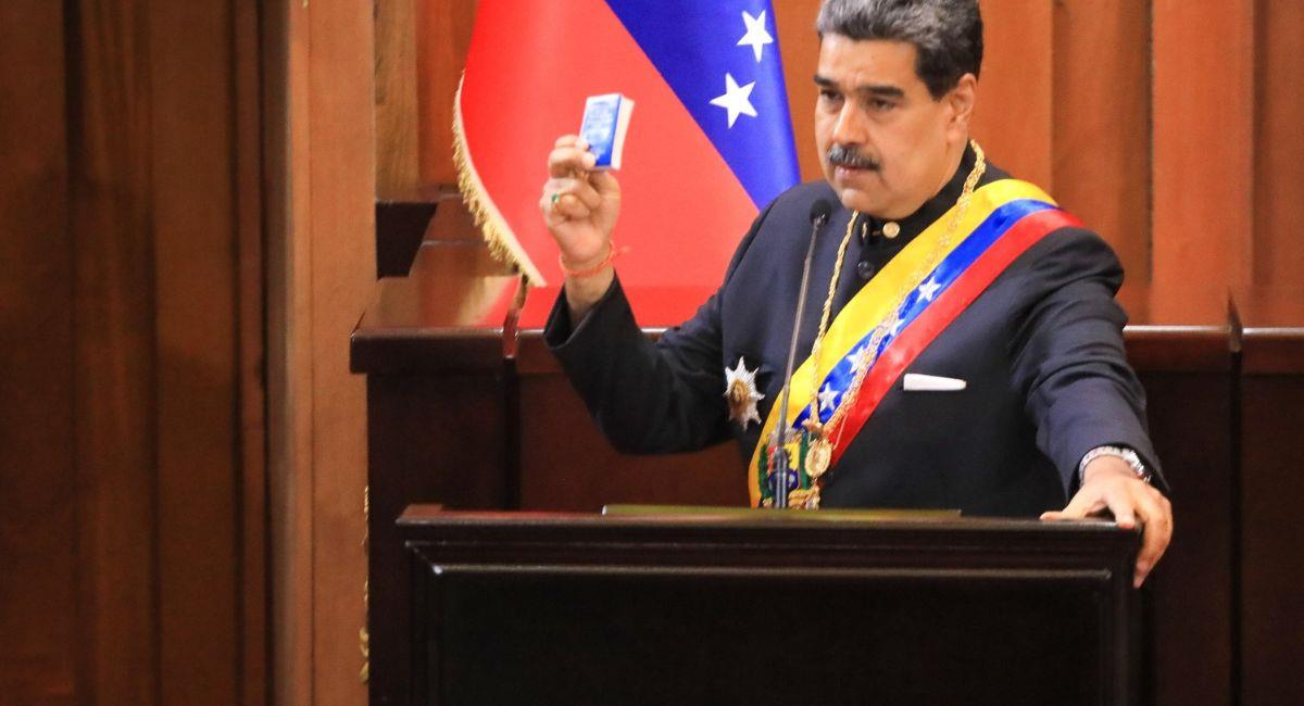 El presidente de Venezuela reaccionó contra las supuestas "amenazas" de Estados Unidos. Foto: Twitter @NicolasMaduro