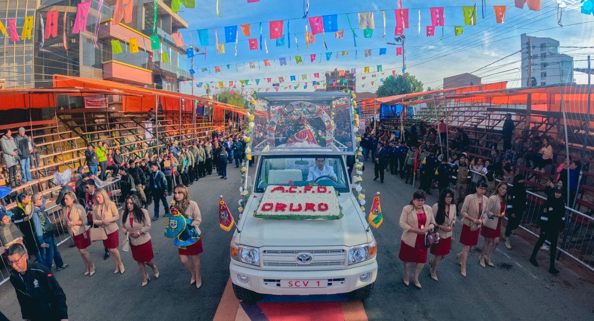 El Carnaval de Oruro también cuenta con más de 20 mil músicos. Foto: Facebook Gobierno Autónomo Municipal de Oruro