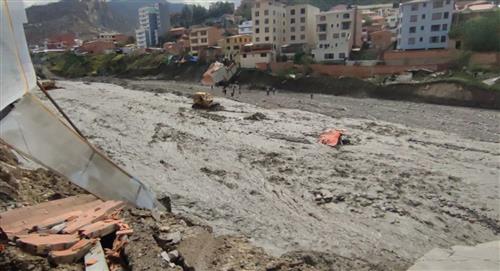 Lanzan alerta por los desbordes en la cuenca del río La Paz