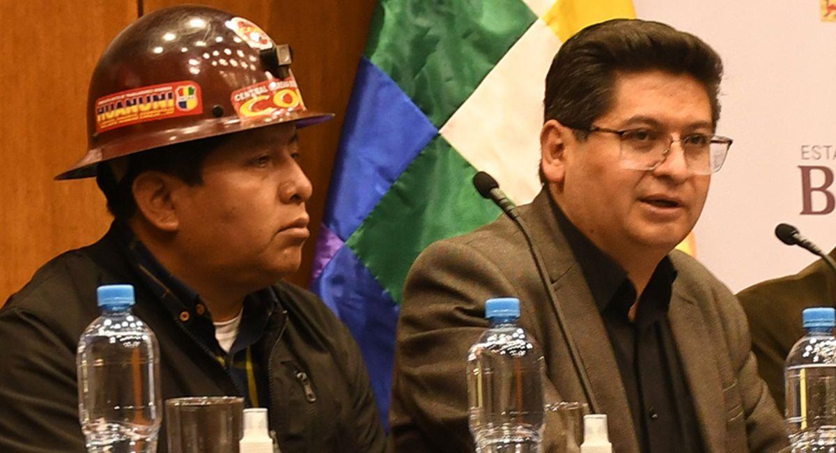 Este martes, el Ministerio de Economía y la Central Obrera Boliviana conformaron una Comisión económica. Foto: Facebook Min de Economía
