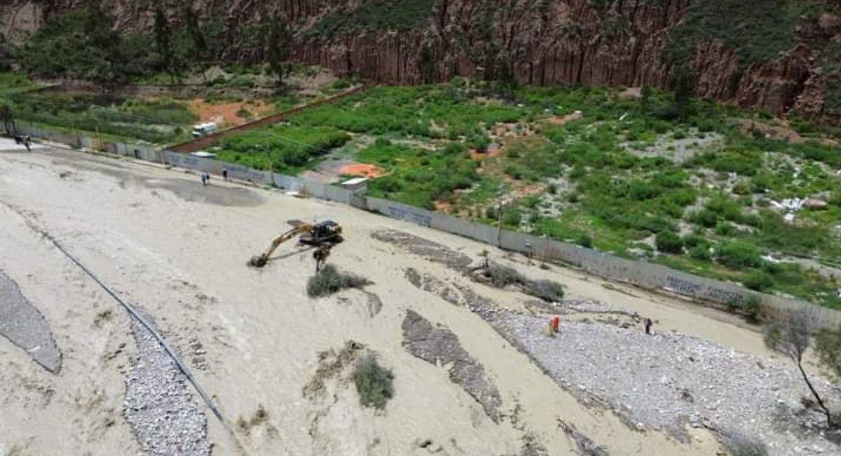 La Paz ha sido uno de los departamentos afectados por las lluvias y los desbordes de ríos. Foto: Facebook Patacamaya Aroma