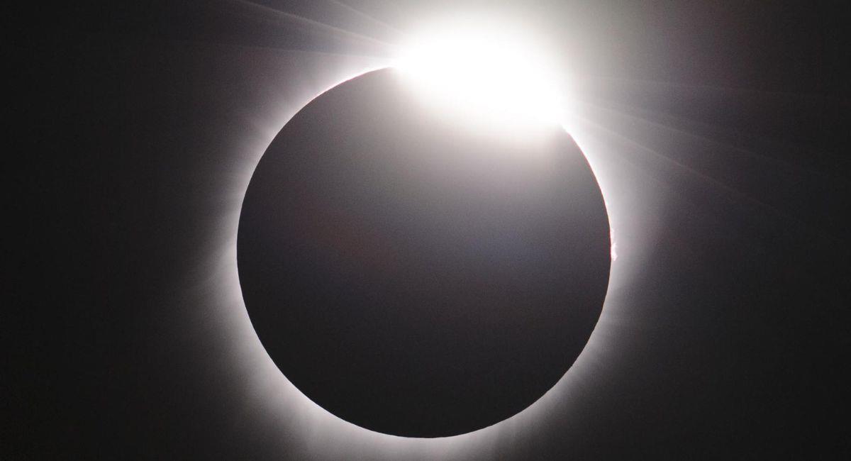 Este lunes 25 de marzo se generó el primer eclipse lunar del 2024 y le sigue el Eclipse Solar total. Foto: Twitter vía @NASA.