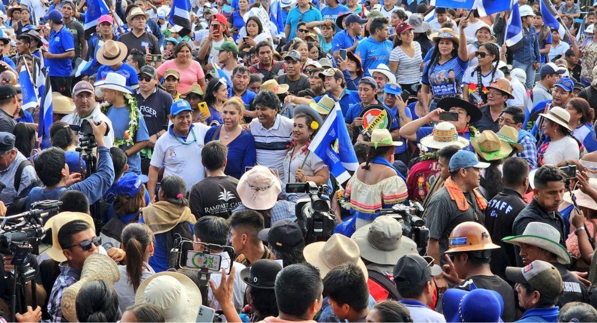 Los exdirigentes campesinos aseguran que Morales se contradice con ese anuncio de las primarias. Foto: Twitter @evoespueblo