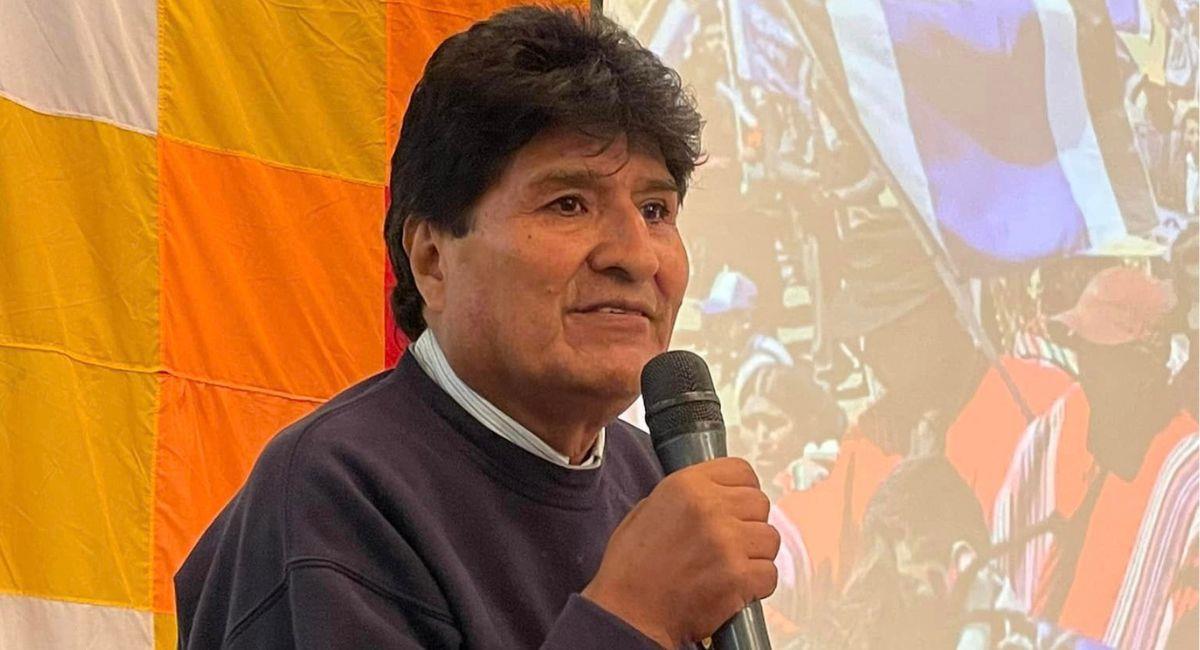 Recientemente, Evo Morales anunció la convocatoria a un nuevo congreso nacional del partido azul. Foto: Facebook Evo Morales Ayma