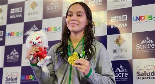 Bolivia logra su primera medalla de oro en los Bolivarianos