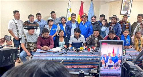 El TSE rechazó la convocatoria del nuevo Congreso del MÁS por Evo Morales 