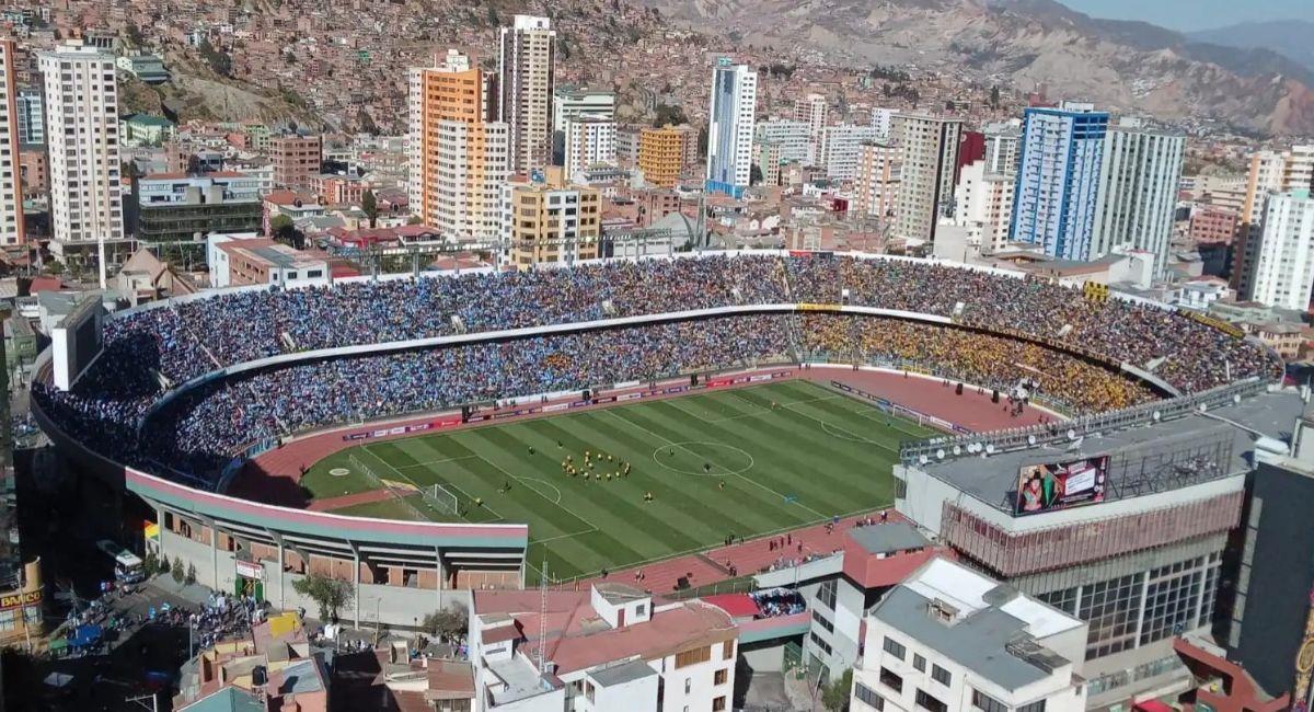 A pesar de esto, el Siles continuaría siendo el estadio con mayor capacidad de Bolivia, es decir 41 mil personas. Foto: ABI